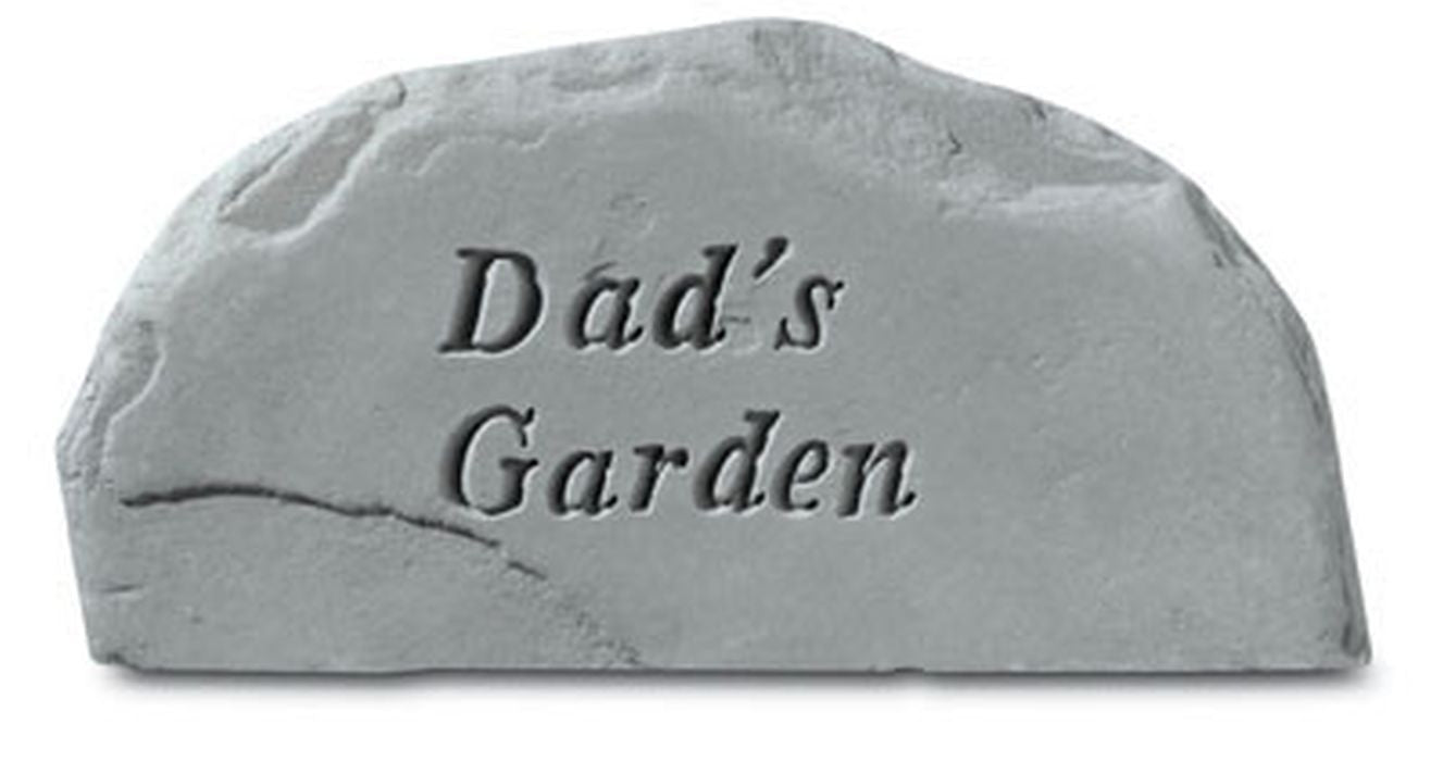 Dad'S Garden Memorial Garden Stone - XoticBrands Home Decor