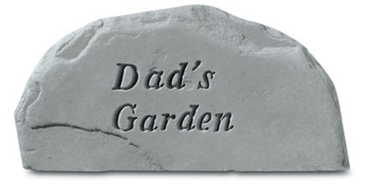 Dad'S Garden Memorial Garden Stone - XoticBrands Home Decor