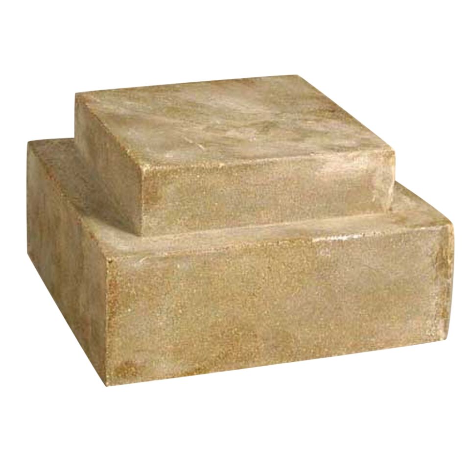 Double Level Stand 9 - Pedestal Sculpture - XoticBrands Home Decor