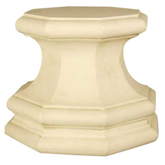 Eight Sided Base 16 - Architectural   Small Pedestals -18"H - XoticBrands Home Decor
