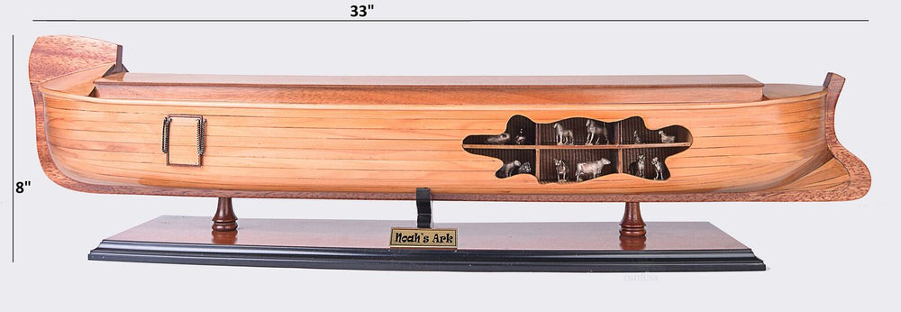  Noah Boat Open Hull, Ethnic Collectibles, XoticBrands, XoticBrands Home Decor