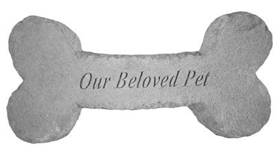 Our Beloved Pet Dog Bone Memorial Pet Stone - XoticBrands Home Decor