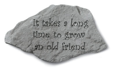  It takes a long time… Memorial Garden Stone Décor, Memorial & Inspirational, Kayberry, XoticBrands Home Decor