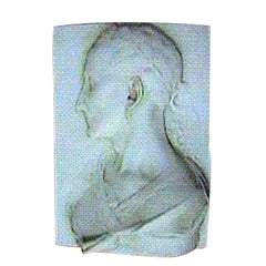 Augustus Caesar Plaque 17  Wall Decor - XoticBrands Home Decor