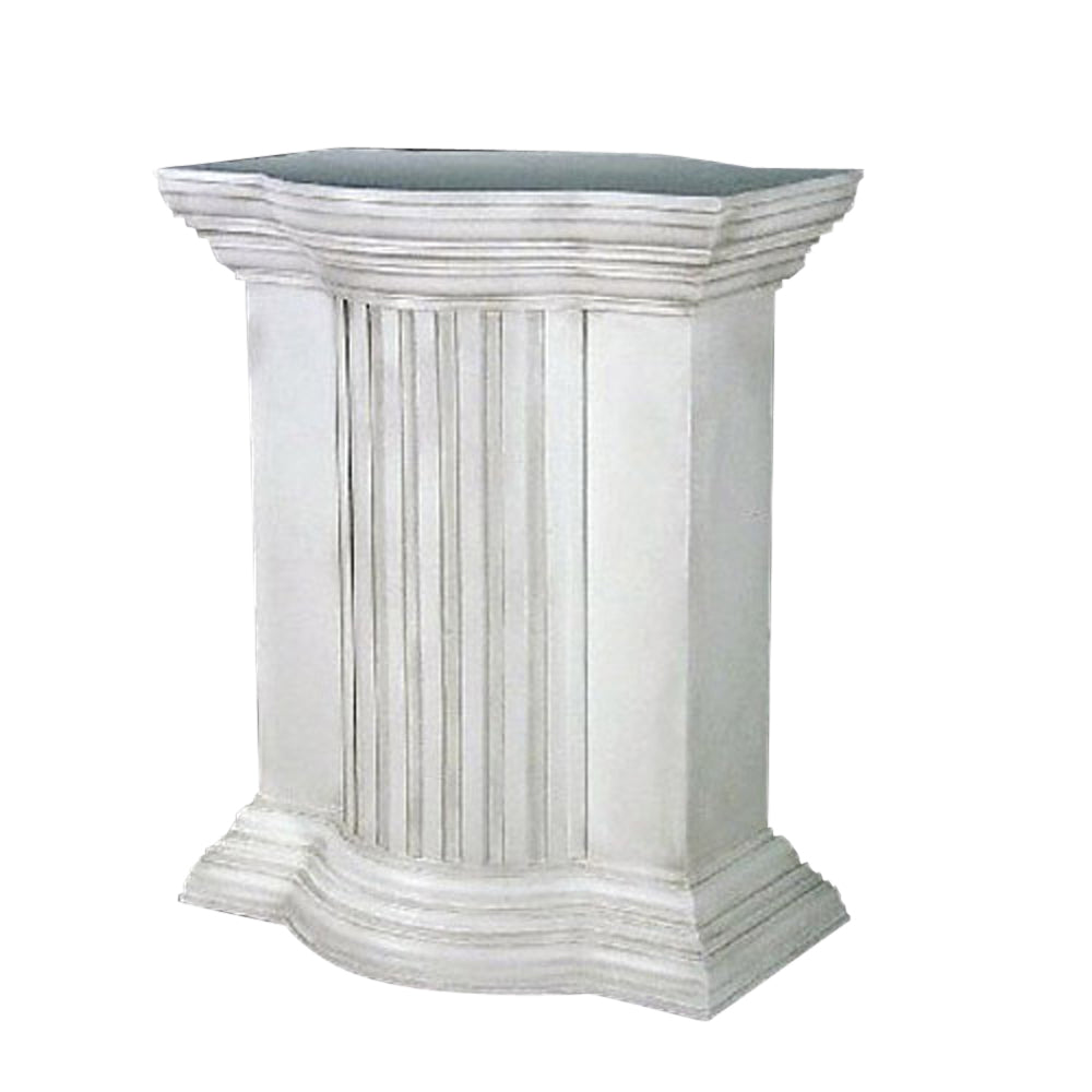 Temple Pedestal 29 - Architectural   Med. Pedestal 19-29"H - XoticBrands Home Decor