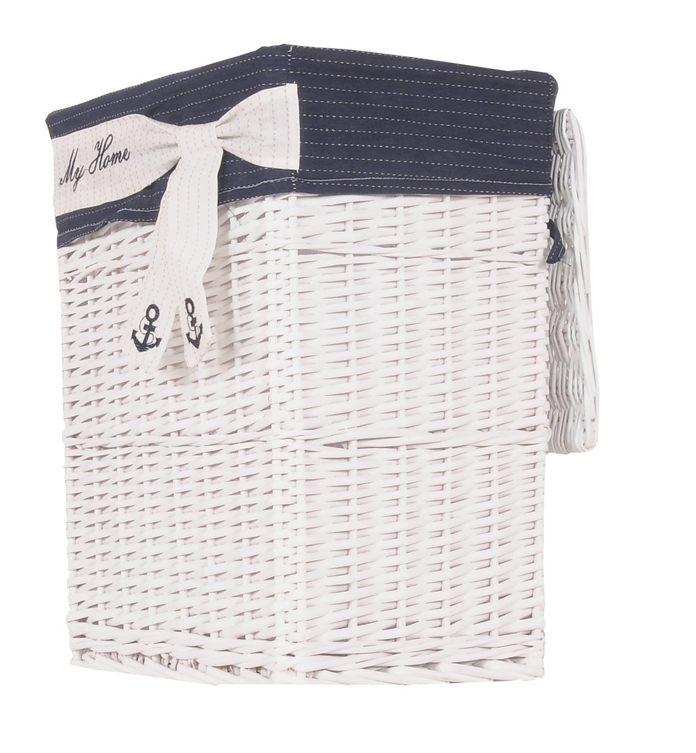  Anne Home - Set of 5 Rectangular Willow Baskets, , Old Modern Handicrafts, XoticBrands Home Decor
