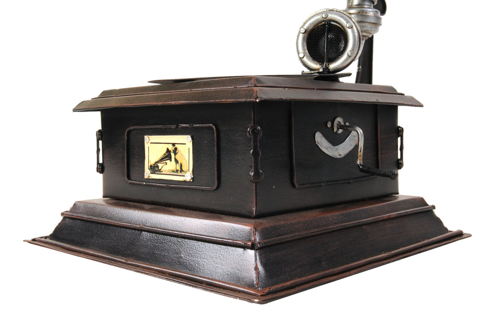  1911 HMV Gramophone Monarch Model V, Home furniture and decor, Old Modern Handicrafts, XoticBrands Home Decor
