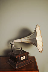  1911 HMV Gramophone Monarch Model V, Home furniture and decor, Old Modern Handicrafts, XoticBrands Home Decor