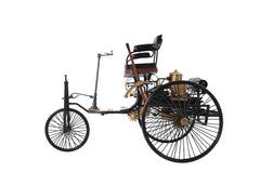  1886 Yellow & Black Benz Car Iron Model, Home furniture and decor, Old Modern Handicrafts, XoticBrands Home Decor