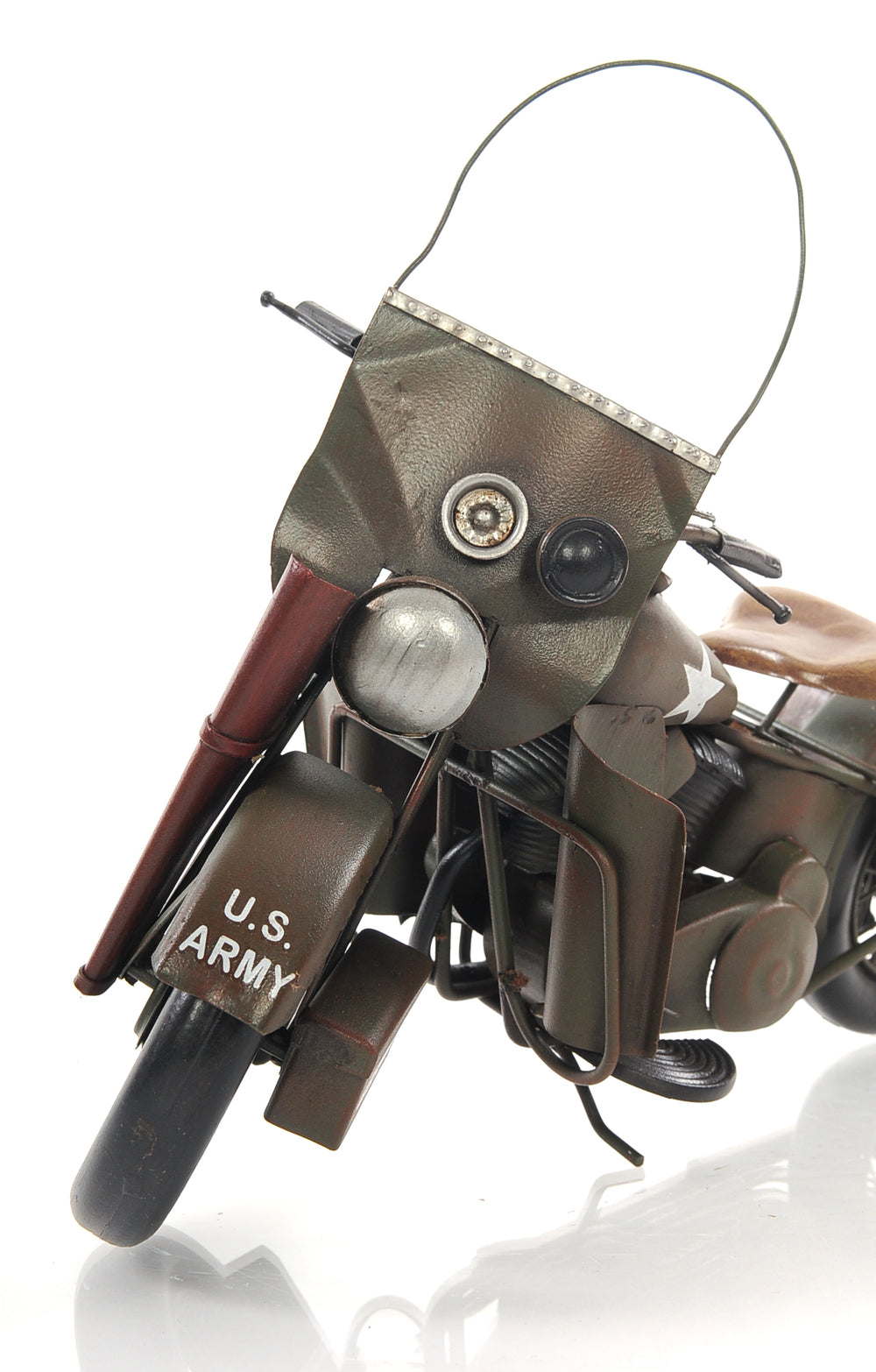 1942 WLA Model 1:12 Iron Vintage Model, Home furniture and decor, Old Modern Handicrafts, XoticBrands Home Decor