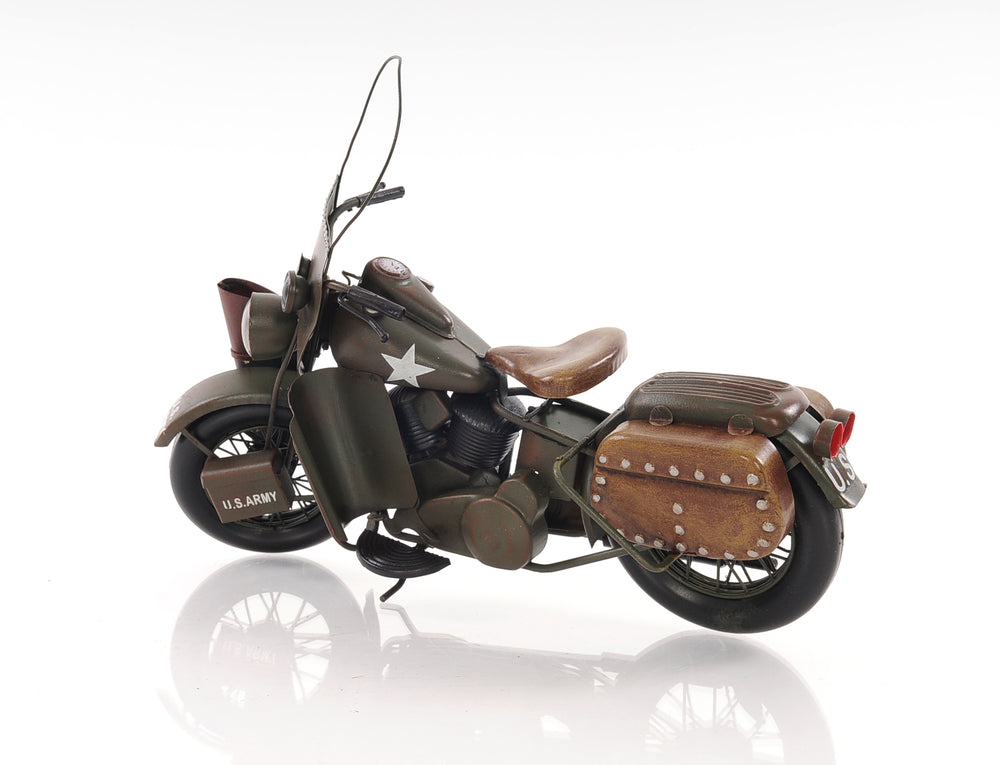  1942 WLA Model 1:12 Iron Vintage Model, Home furniture and decor, Old Modern Handicrafts, XoticBrands Home Decor