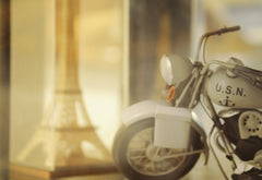 1945 Grey Motorcycle 1:7 Iron Vintage Model, Home furniture and decor, Old Modern Handicrafts, XoticBrands Home Decor