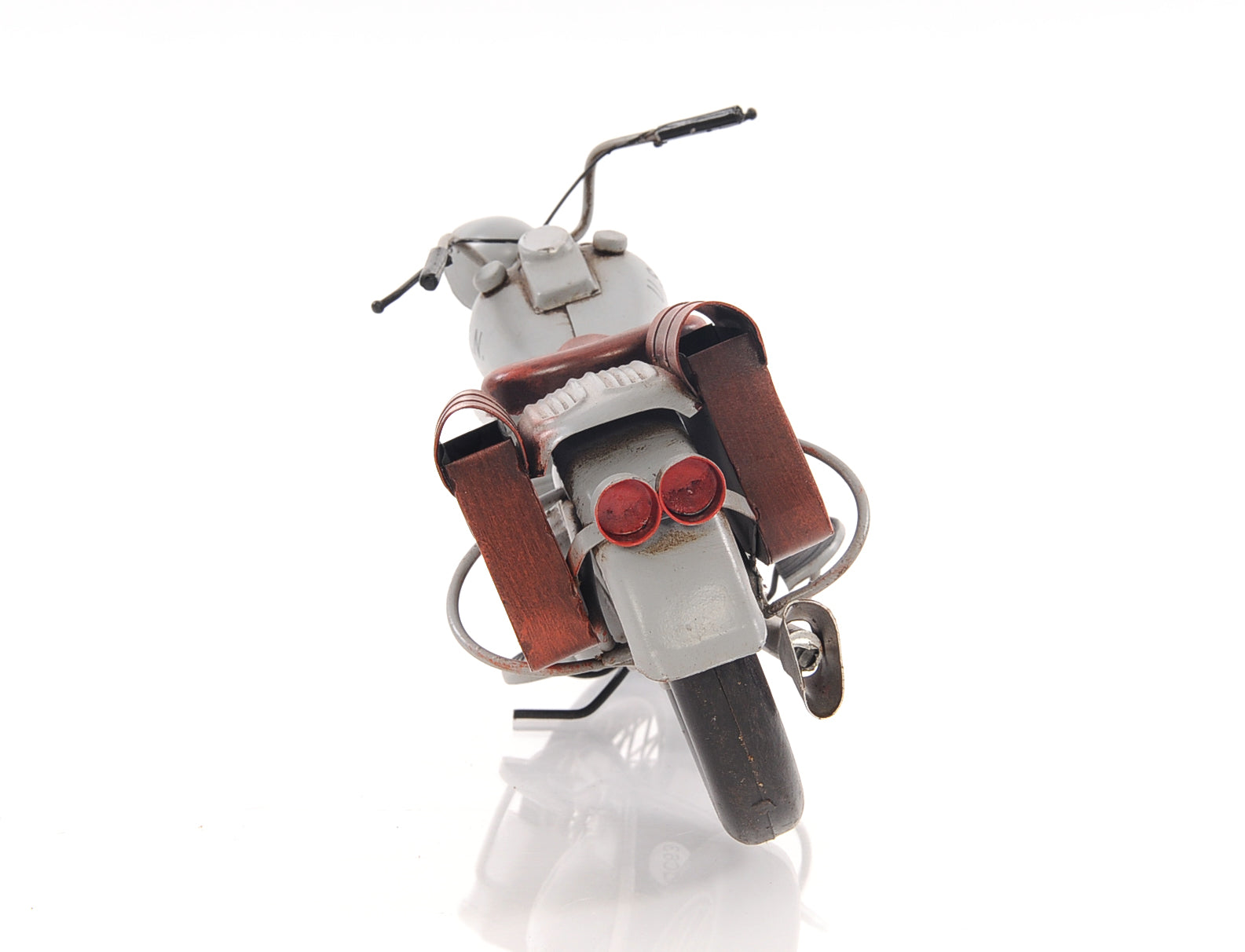  1945 Grey Motorcycle 1:7 Iron Vintage Model, Home furniture and decor, Old Modern Handicrafts, XoticBrands Home Decor