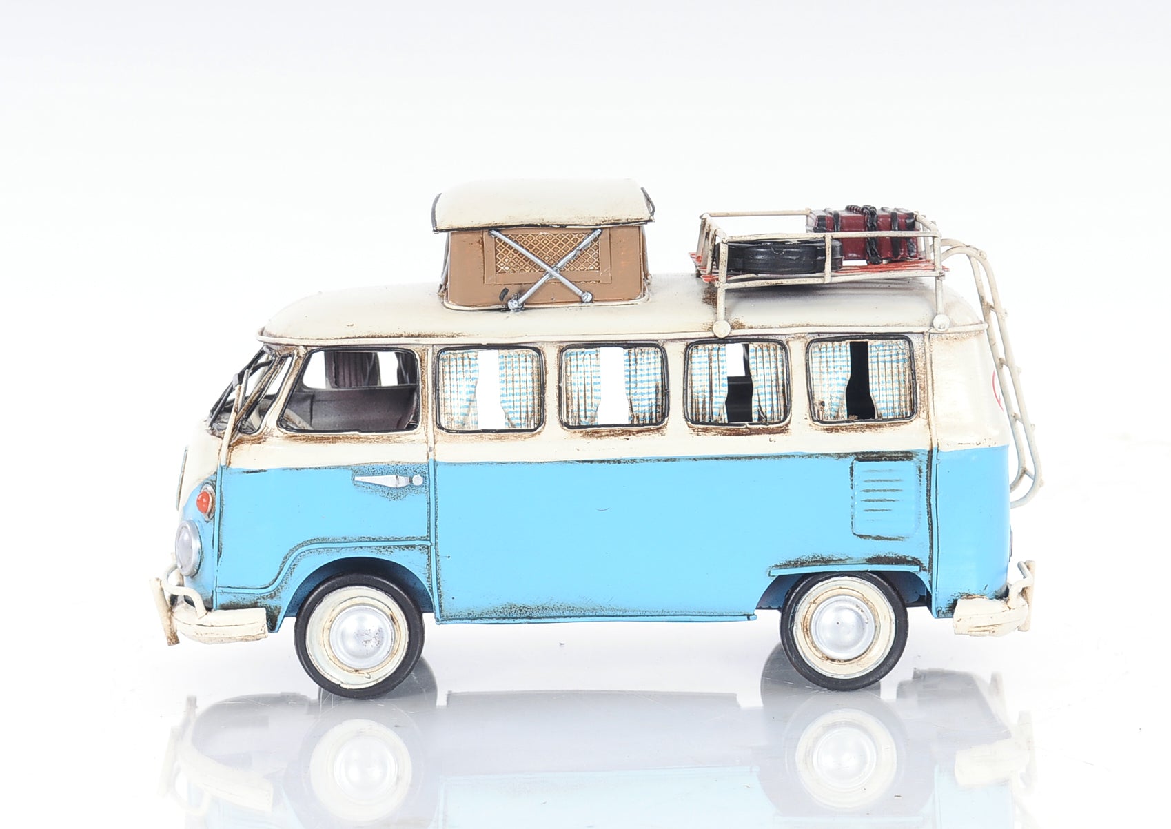  Volkswagen Camp Bus Iron Vintage Model, Home furniture and decor, Old Modern Handicrafts, XoticBrands Home Decor