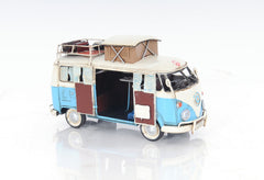  Volkswagen Camp Bus Iron Vintage Model, Home furniture and decor, Old Modern Handicrafts, XoticBrands Home Decor