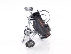  Black Golf Bag Iron Vintage Model, Home furniture and decor, Old Modern Handicrafts, XoticBrands Home Decor