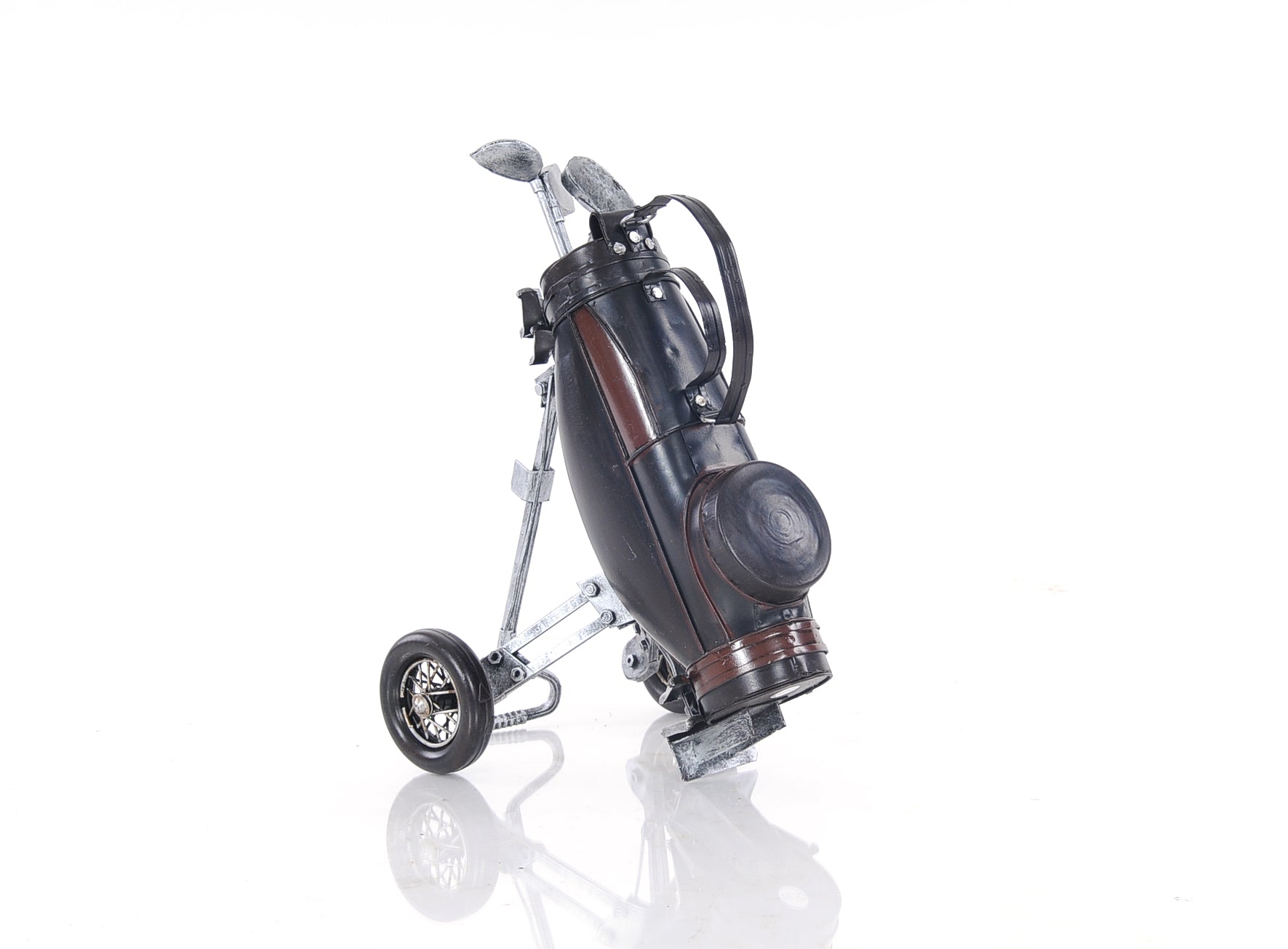  Black Golf Bag Iron Vintage Model, Home furniture and decor, Old Modern Handicrafts, XoticBrands Home Decor