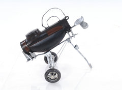  Black Golf Bag Iron Vintage Model, Home furniture and decor, Old Modern Handicrafts, XoticBrands Home Decor
