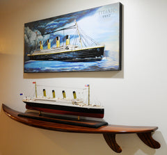  Titanic 3D Painting Iron Vintage Model, Home furniture and decor, Old Modern Handicrafts, XoticBrands Home Decor