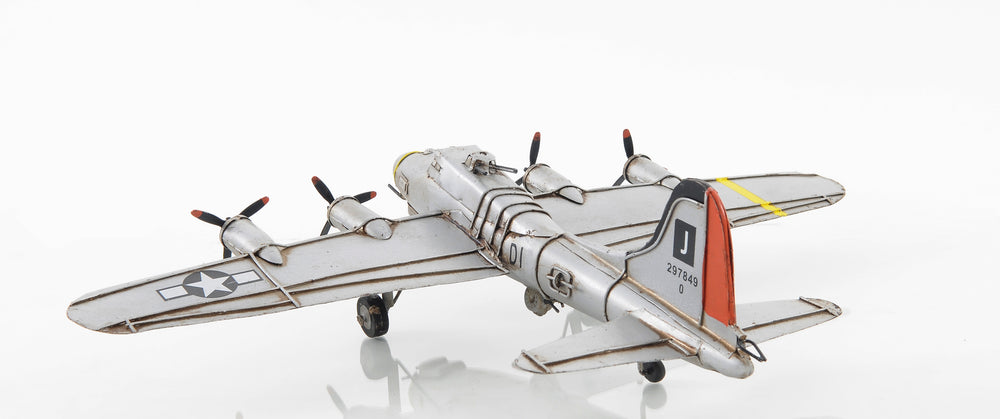  B-17 Flying Fortress Iron Vintage Model, Home furniture and decor, Old Modern Handicrafts, XoticBrands Home Decor