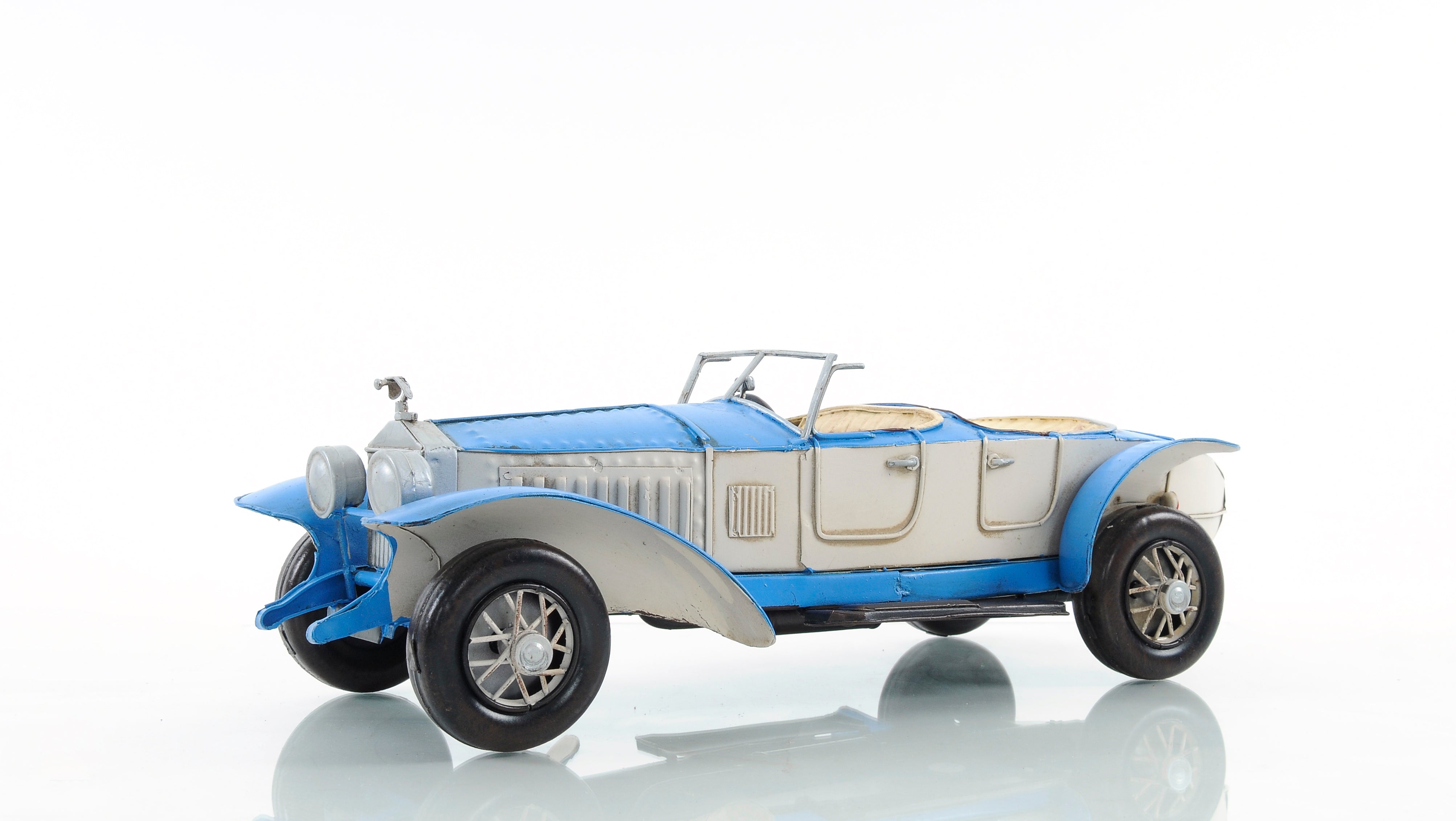  1928 17EX Sports Rolls Royce Phantom Iron Vintage Model, Home furniture and decor, Old Modern Handicrafts, XoticBrands Home Decor