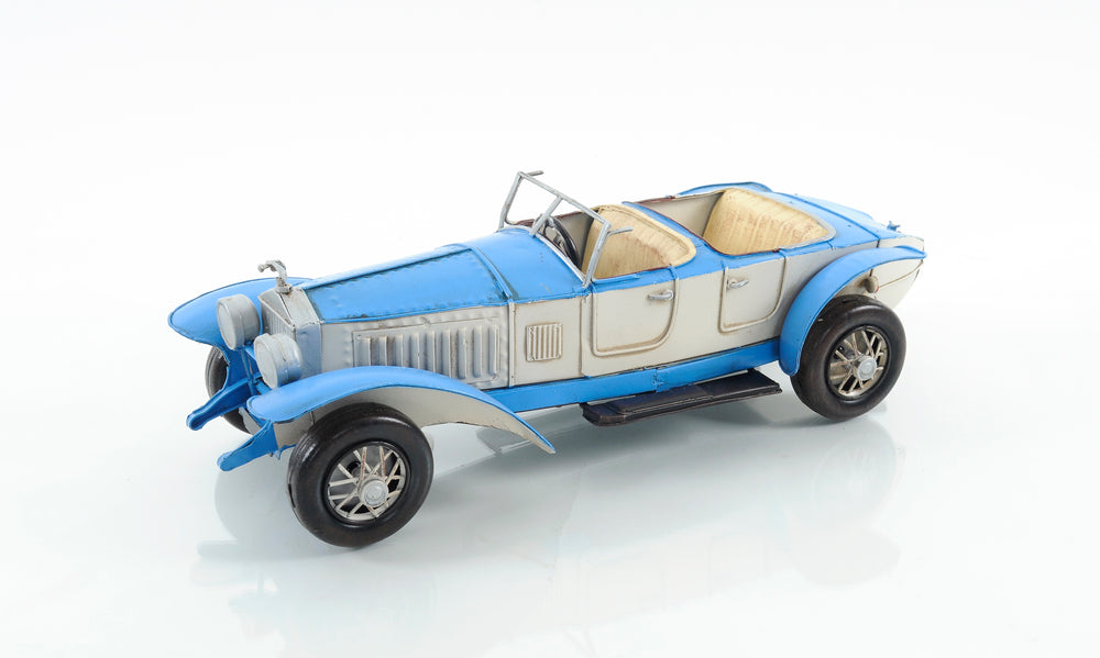  1928 17EX Sports Rolls Royce Phantom Iron Vintage Model, Home furniture and decor, Old Modern Handicrafts, XoticBrands Home Decor