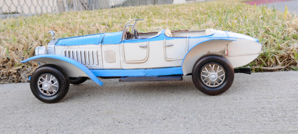  1928 17EX Sports Rolls Royce Phantom Iron Vintage Model, Home furniture and decor, Old Modern Handicrafts, XoticBrands Home Decor