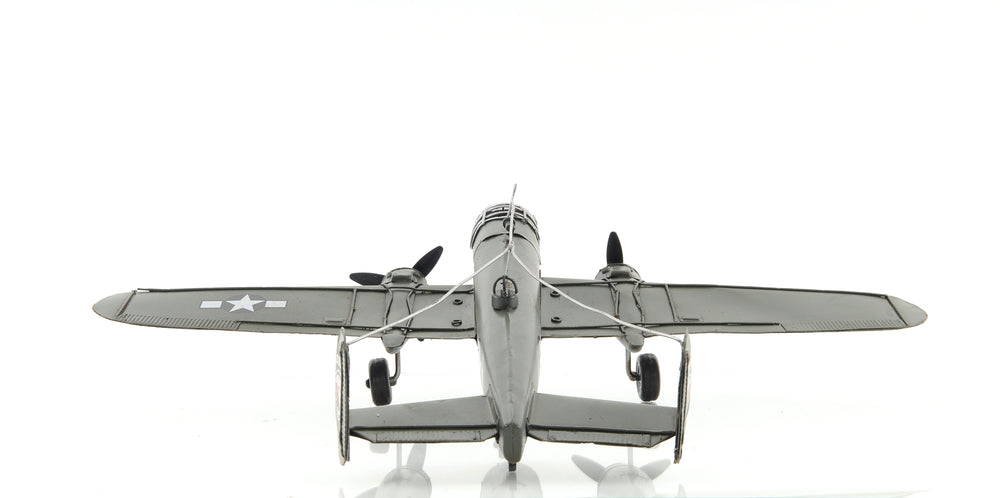  B-25 Mitchell Bomber Iron Vintage Model, Home furniture and decor, Old Modern Handicrafts, XoticBrands Home Decor