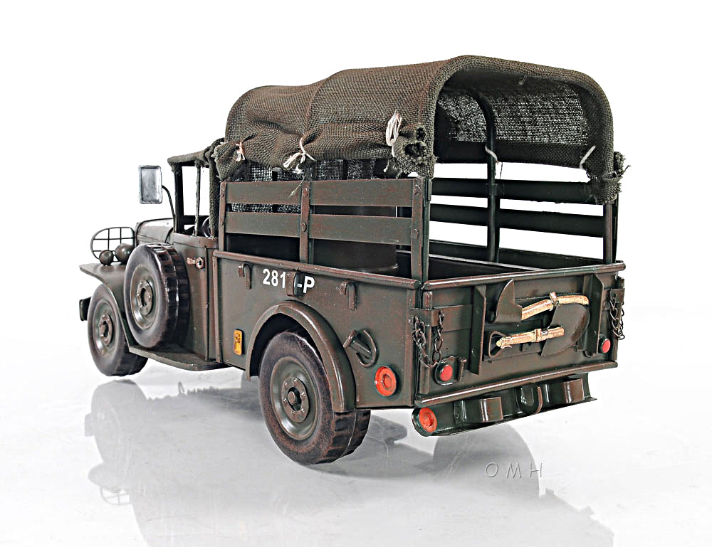  Vintage Dodge M42 Command Iron Vintage Model, Home furniture and decor, Old Modern Handicrafts, XoticBrands Home Decor