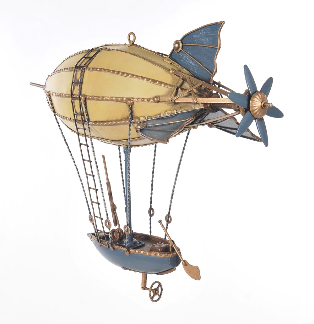  Steampunk Airship Iron Vintage Model, Home furniture and decor, Old Modern Handicrafts, XoticBrands Home Decor