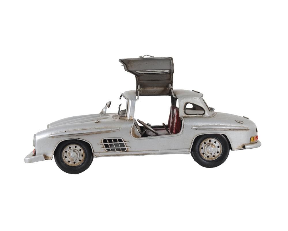  Mercedes Benz 300L Gullwing Silver Model, Home furniture and decor, Old Modern Handicrafts, XoticBrands Home Decor