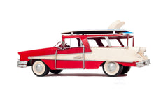  1957 Ford Country Squire Station Wagon Red, Home furniture and dÃ©cor, OLD MODERN HANDICRAFTS, XoticBrands Home Decor