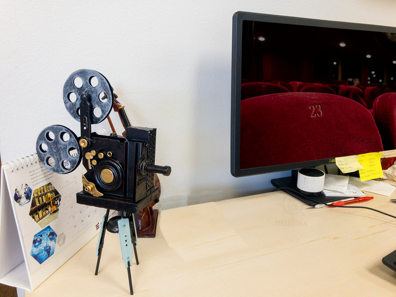  Vintage Movie Projector Metal Handmade, Home furniture and dÃ©cor, OLD MODERN HANDICRAFTS, XoticBrands Home Decor
