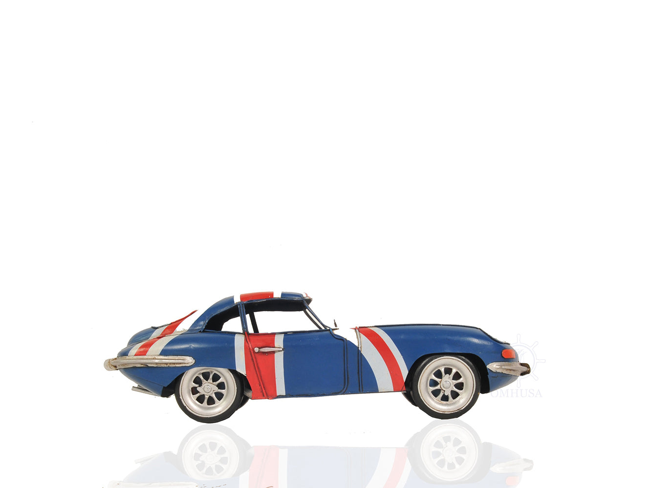  1961 E Type Jaguar Model Car Metal Handmade, Home furniture and dÃ©cor, OLD MODERN HANDICRAFTS, XoticBrands Home Decor