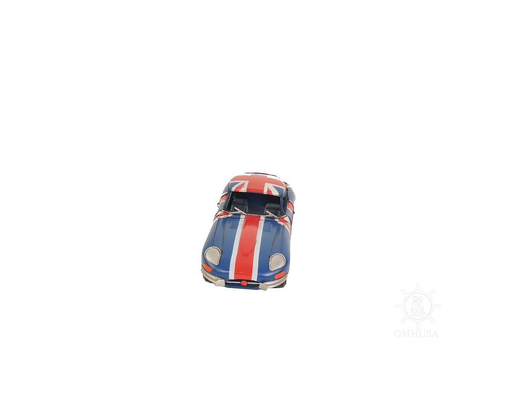 1961 E Type Jaguar Model Car Metal Handmade, Home furniture and dÃ©cor, OLD MODERN HANDICRAFTS, XoticBrands Home Decor