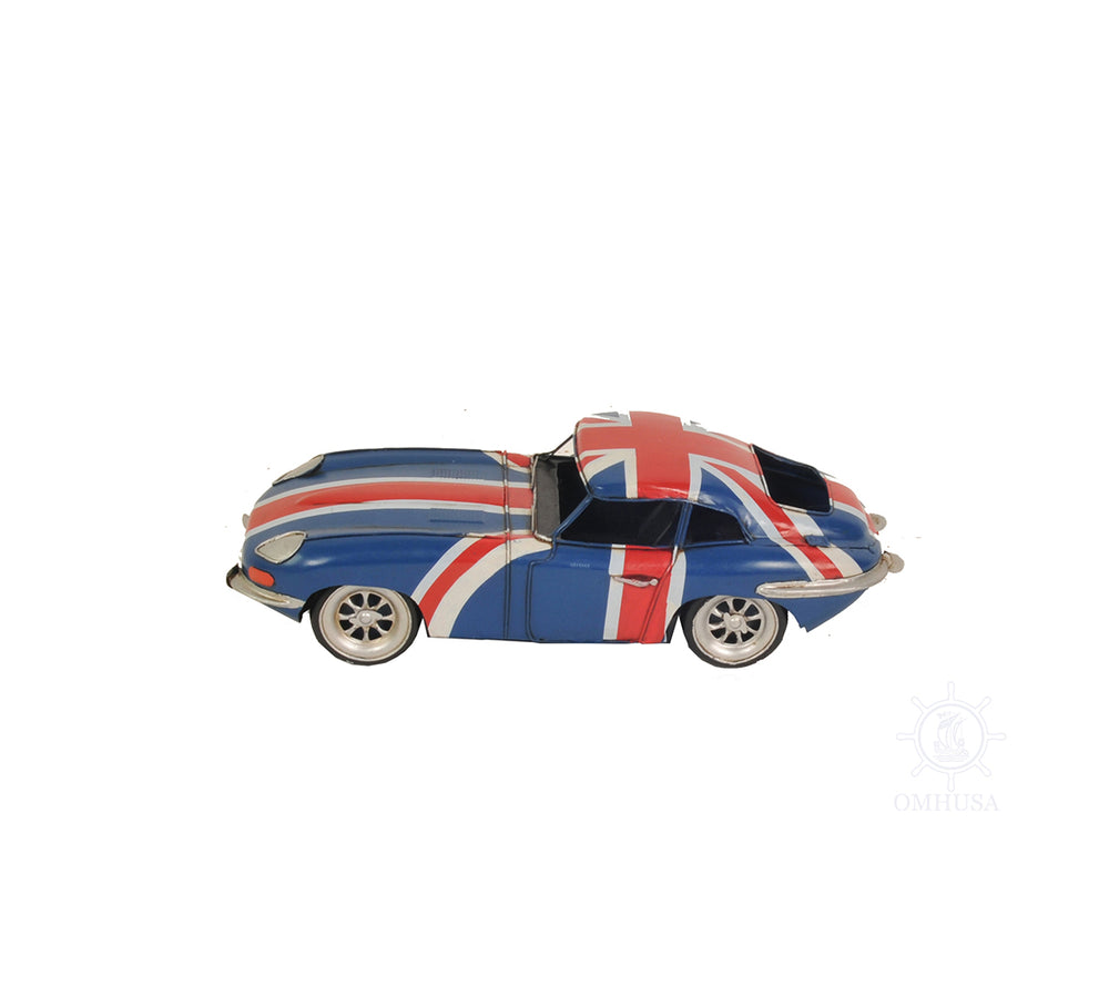  1961 E Type Jaguar Model Car Metal Handmade, Home furniture and dÃ©cor, OLD MODERN HANDICRAFTS, XoticBrands Home Decor