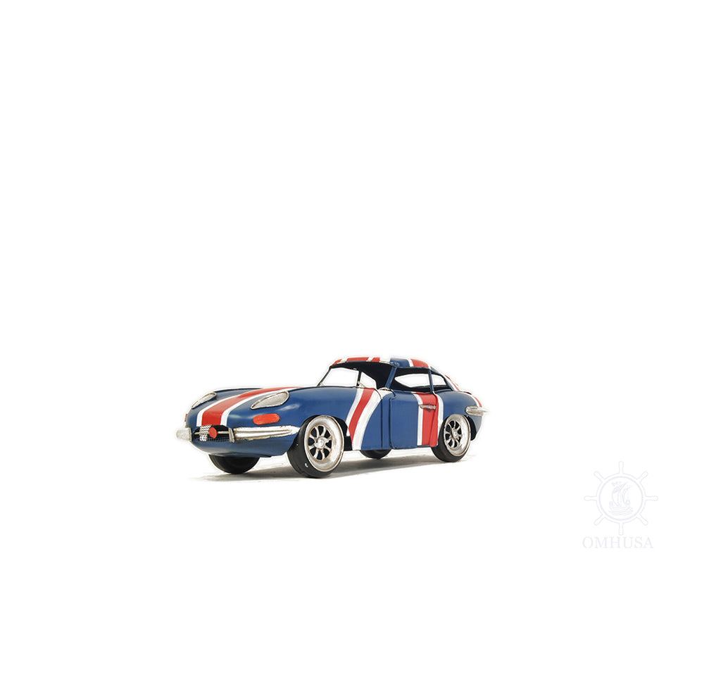  1961 E Type Jaguar Model Car Metal Handmade, Home furniture and dÃ©cor, OLD MODERN HANDICRAFTS, XoticBrands Home Decor