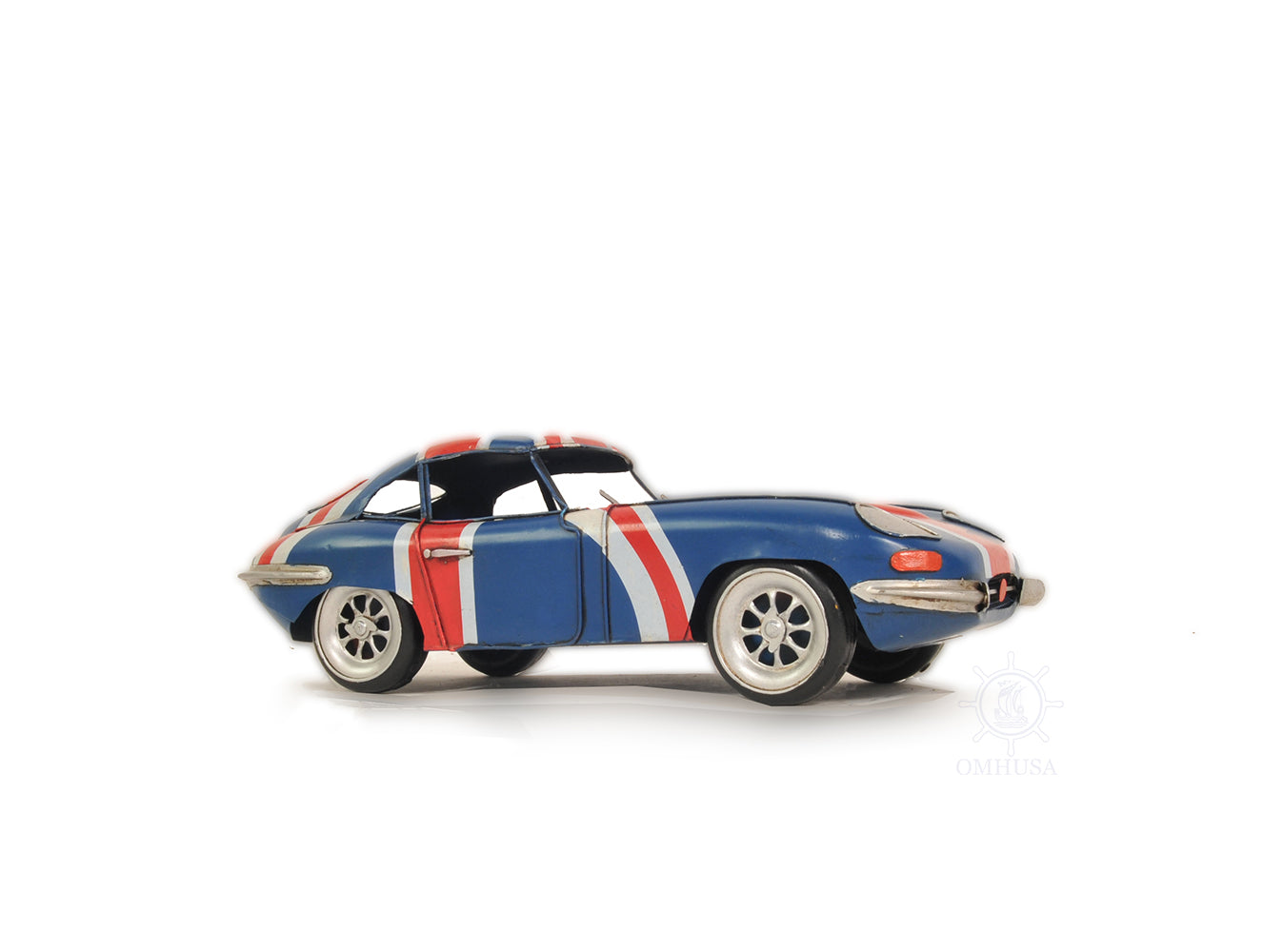  1961 E Type Jaguar Model Car Metal Handmade, Home furniture and dÃ©cor, OLD MODERN HANDICRAFTS, XoticBrands Home Decor