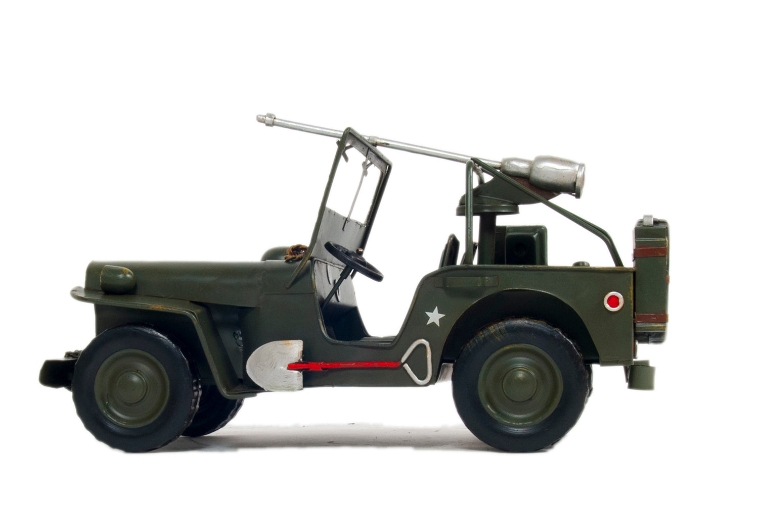  1941 Willys MB Overland Jeep Green Metal Handmade, Home furniture and dÃ©cor, OLD MODERN HANDICRAFTS, XoticBrands Home Decor