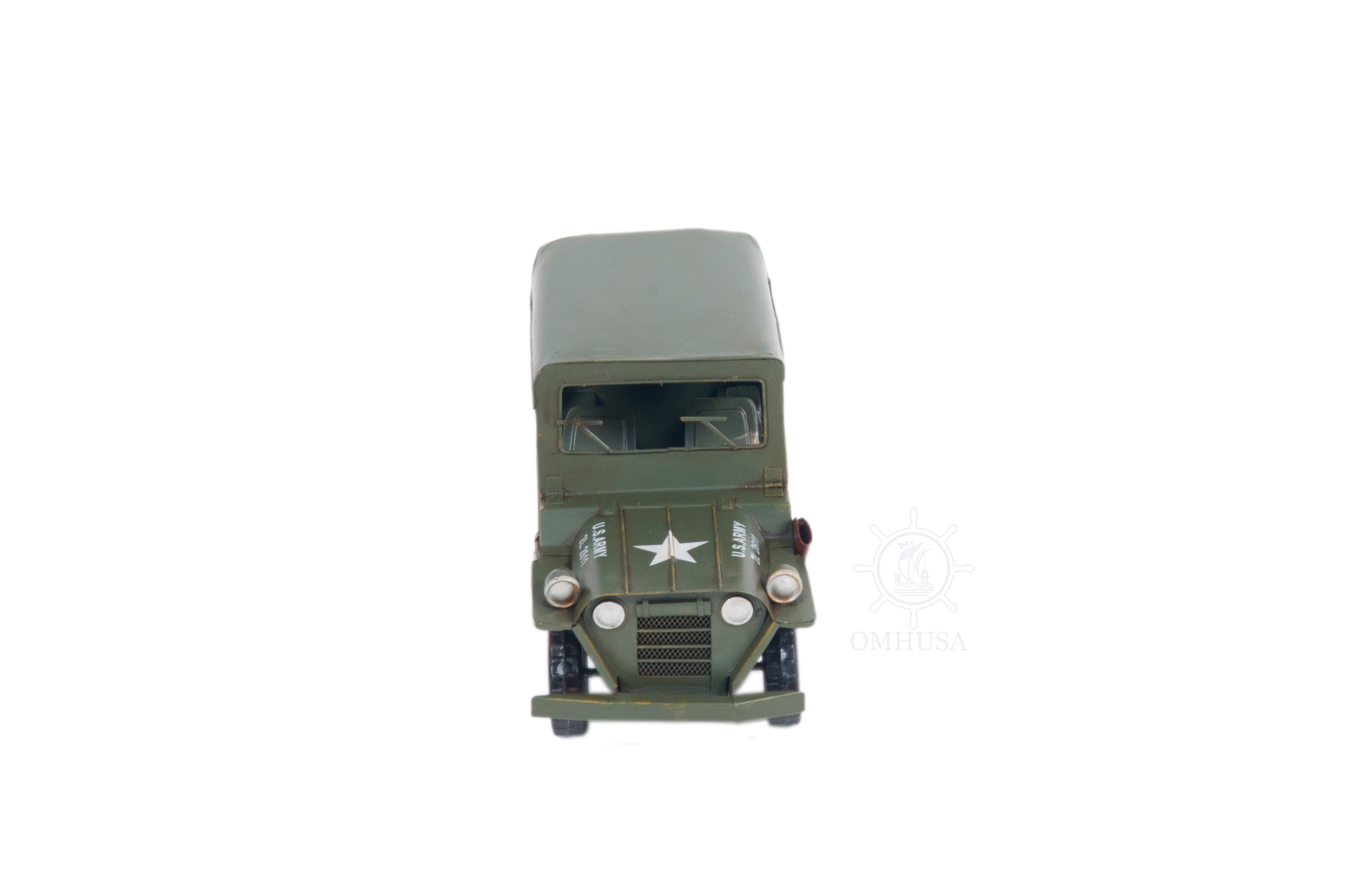  1940 Willys Quad Overland Jeep Model Car Metal, Home furniture and dÃ©cor, OLD MODERN HANDICRAFTS, XoticBrands Home Decor