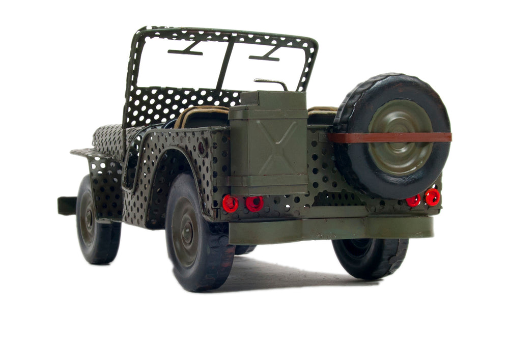  1945 Willys CJ 2A Overland Open Frame Jeep Model, Home furniture and dÃ©cor, OLD MODERN HANDICRAFTS, XoticBrands Home Decor