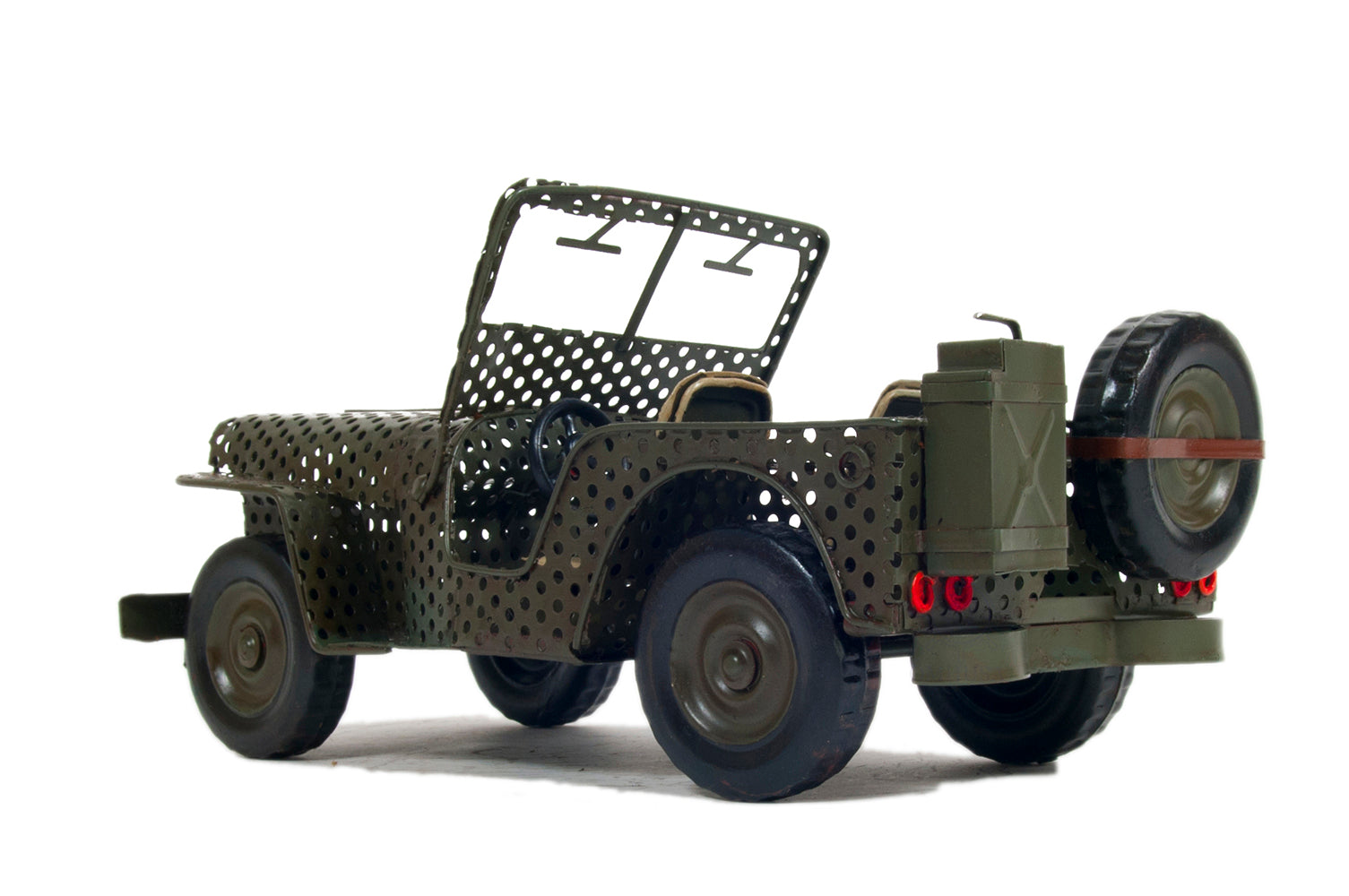  1945 Willys CJ 2A Overland Open Frame Jeep Model, Home furniture and dÃ©cor, OLD MODERN HANDICRAFTS, XoticBrands Home Decor
