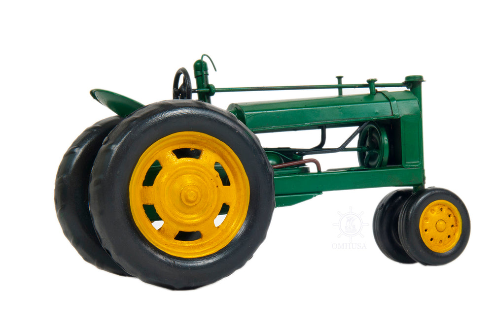  1935 John Deere Model B Tractor Metal Handmade, Home furniture and dÃ©cor, OLD MODERN HANDICRAFTS, XoticBrands Home Decor