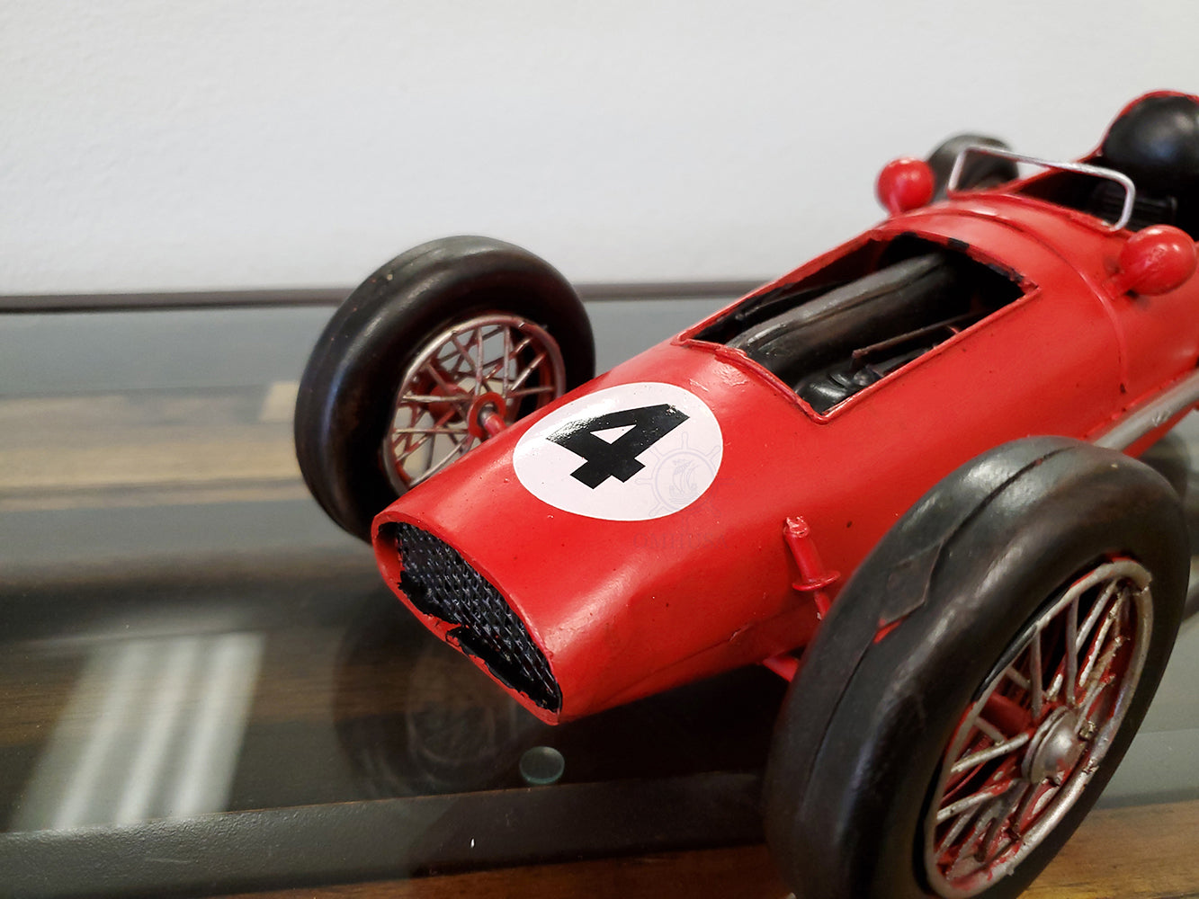  1958 Ferrari 246 F1 Model Red Metal Handmade, Home furniture and dÃ©cor, OLD MODERN HANDICRAFTS, XoticBrands Home Decor