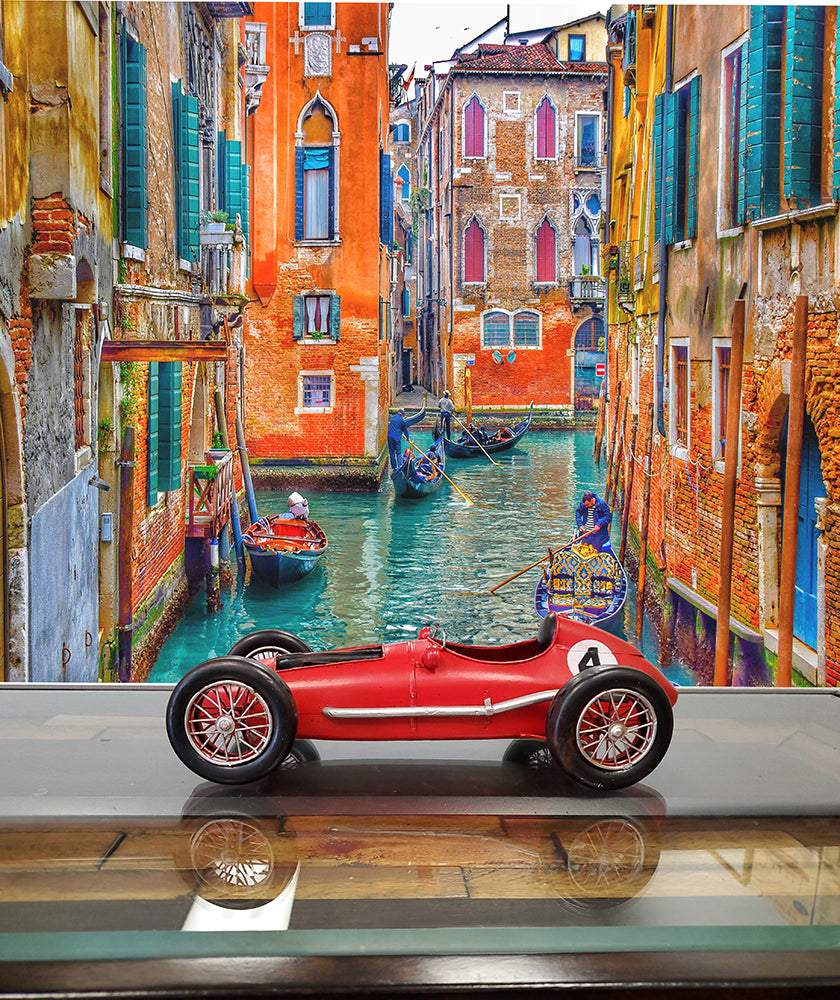  1958 Ferrari 246 F1 Model Red Metal Handmade, Home furniture and dÃ©cor, OLD MODERN HANDICRAFTS, XoticBrands Home Decor