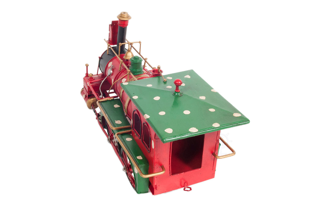  Christmas Train Model Handmade Tin Metal Handmade, Home furniture and dÃ©cor, OLD MODERN HANDICRAFTS, XoticBrands Home Decor