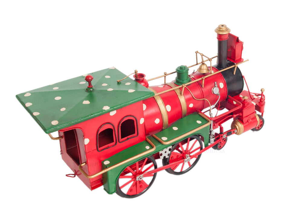  Christmas Train Model Handmade Tin Metal Handmade, Home furniture and dÃ©cor, OLD MODERN HANDICRAFTS, XoticBrands Home Decor