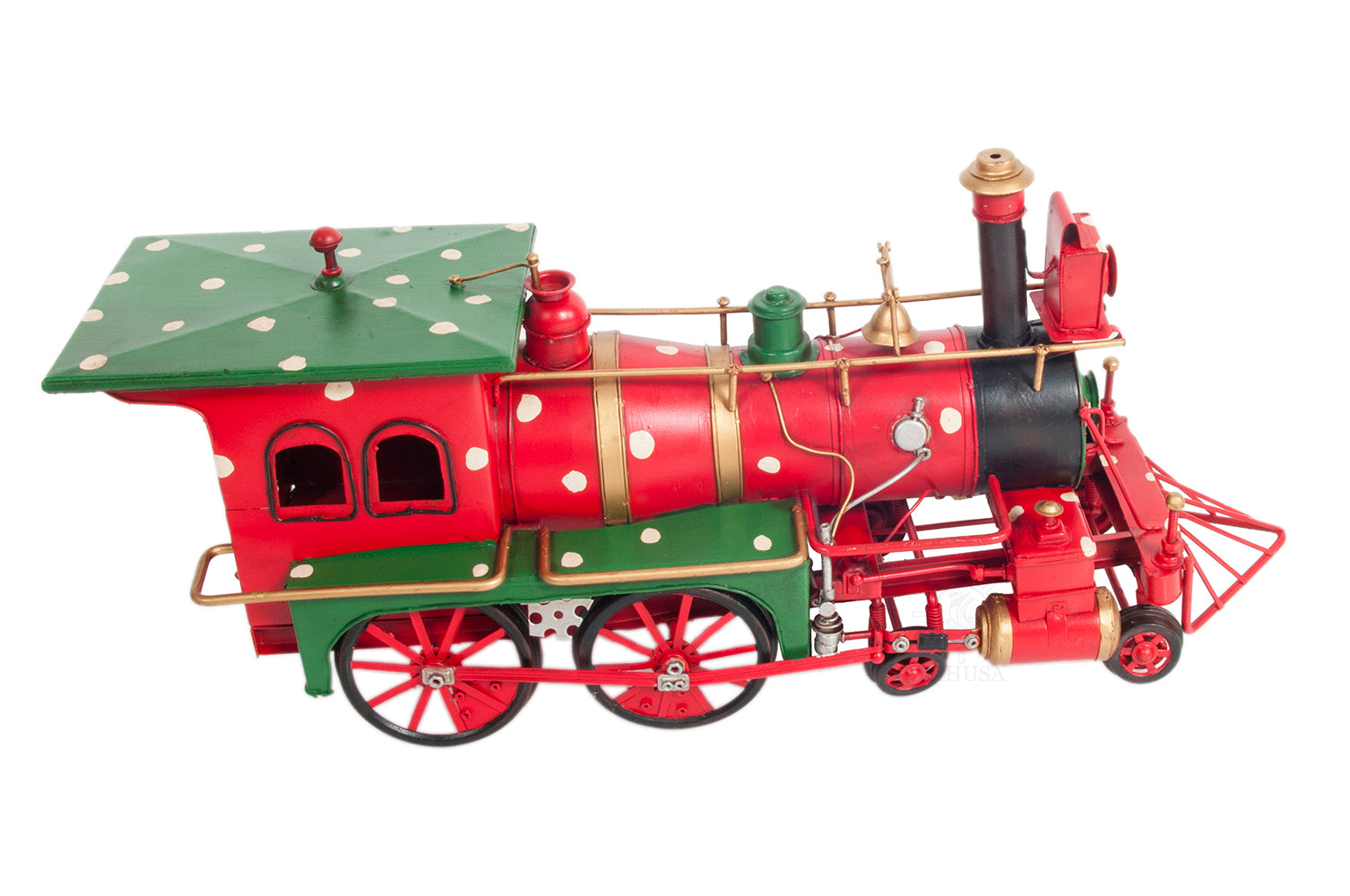 Christmas Train Model Handmade Tin Metal Handmade, Home furniture and dÃ©cor, OLD MODERN HANDICRAFTS, XoticBrands Home Decor
