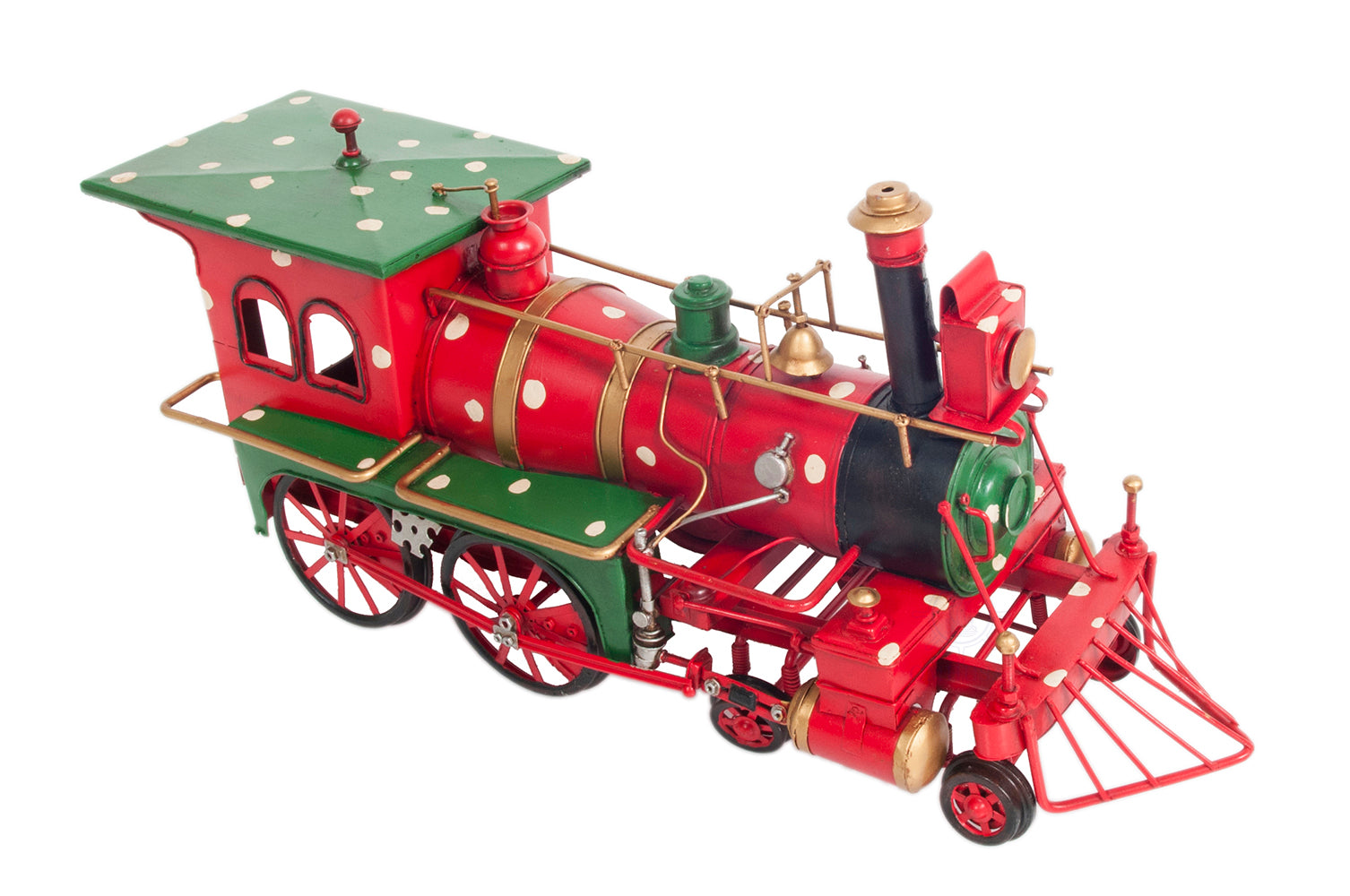  Christmas Train Model Handmade Tin Metal Handmade, Home furniture and dÃ©cor, OLD MODERN HANDICRAFTS, XoticBrands Home Decor