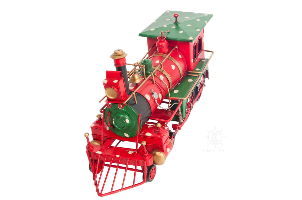  Christmas Train Model Handmade Tin Metal Handmade, Home furniture and dÃ©cor, OLD MODERN HANDICRAFTS, XoticBrands Home Decor